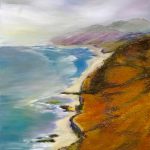 Felsenküste Mischtechnik/Acryl auf Leinwand Bild: 60 x 80m