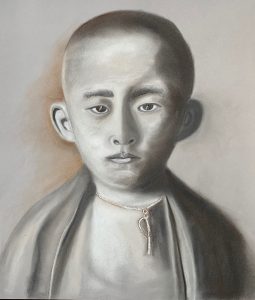 Asiatischer Mönch
